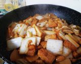 白菜・厚揚げ・筍の中華炒め作り方8写真