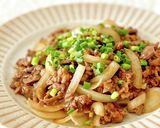 【楽めし】牛肉と玉ねぎの炒め作り方4写真