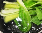 青梗菜とカニカマのお浸し作り方2写真