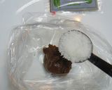 ポリ袋で作る防災食五平餅→洗い物なし!作り方5写真