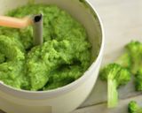 【野菜ピュレ】ブロッコリーピュレ・介護食作り方4写真