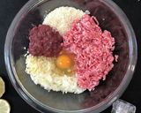 ◆豚レバー入りハンバーグ◆作り方4写真