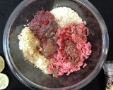 ◆豚レバー入りハンバーグ◆作り方5写真