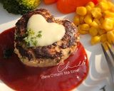◆豚レバー入りハンバーグ◆作り方15写真