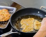 ソルガムきびで台湾風鶏唐揚げ　大鶏排作り方4写真