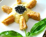 フライパンで焼いて作る☆ひまわりドルチェ作り方4写真