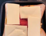 ホットサンド たらこ、チーズ、オムレツ作り方2写真