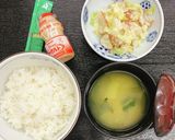 【病院】ちくわマヨしょうゆあえ【朝食】作り方4写真