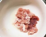ポークケチャップ味豚こま大根青椒肉絲風作り方1写真