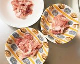 ポークケチャップ味豚こま大根青椒肉絲風作り方2写真