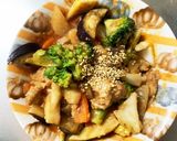 ポークケチャップ味豚こま大根青椒肉絲風作り方17写真