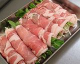 水菜の豚肉巻き♪たっぷりキノコ添え作り方1写真