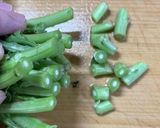 春菊の金山寺味噌和え作り方3写真