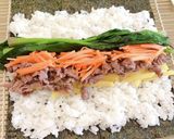 節分やお弁当にも♪韓国海苔巻キンパ作り方10写真