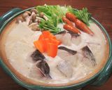 鱈と冬野菜の豆乳鍋作り方5写真