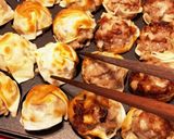 たこ焼き器で焼く！野菜たっぷり揚げ焼売作り方6写真