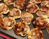 たこ焼き器で焼く！野菜たっぷり揚げ焼売作り方7写真