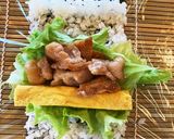 節分の恵方巻にも◎生姜焼と卵焼の海苔巻作り方11写真