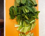 青菜炒め作り方1写真