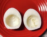 ★節分★ゆで卵赤鬼★作り方9写真