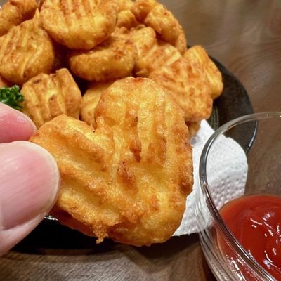 もっちりサクサクポテト by kanoto's キッチン 【クックパッド】 簡単