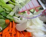 チンゲン菜で鮭のちゃんちゃん焼き作り方4写真