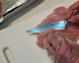 簡単!少ない油で柔らかチキンカツレツ!作り方1写真