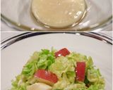春キャベツ リンゴ はちみつレモンサラダ作り方3写真