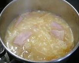 簡単！きゃべつ豚汁　じゅーしーベーコン　作り方5写真