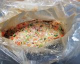 餃子の具で信田巻き作り方1写真