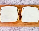 簡単♡絶品♡海苔マヨチーズ トースト作り方3写真