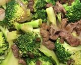 牛肉とブロッコリーのオイスターソース炒め作り方5写真
