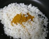 フライパンでカレーピラフ作り方4写真