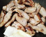 お弁当★三つ葉と塩麹豚トロのコク旨炒め作り方4写真