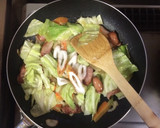 超簡単☆旨味堪能！やみつきあげ玉焼きそば作り方5写真