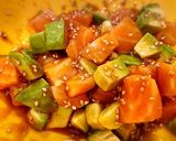 簡単で美味しい！サーモンアボカド丼♪作り方4写真