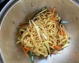 簡単味付けで美味しい中華麺春巻き作り方2写真