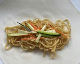 簡単味付けで美味しい中華麺春巻き作り方3写真