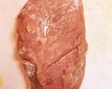鶏むね肉のオレンジクリームソース作り方2写真