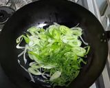 イノシシ肉のすた丼作り方4写真