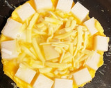 お餅の消費に！お餅と卵でお好み焼き風作り方8写真