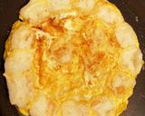 お餅の消費に！お餅と卵でお好み焼き風作り方10写真
