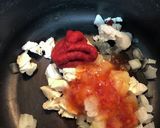 ホットサンド チリトマトチキンとクリチ作り方2写真