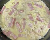 生クリームなし全卵で☆濃厚カルボナーラ作り方7写真