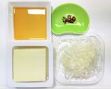 　木綿豆腐の白がネギ乗せ熱々ゴマ油がけ作り方1写真