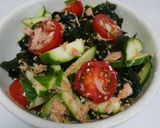 簡単！すぐできる副菜♪わかめのごまナムル作り方3写真