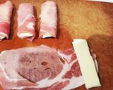 豚肉のチーズ巻き？チーズ焼き？作り方1写真