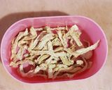 枯れ葉のきんぴら作り方1写真