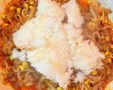 プルコギ・豆もやし・キムチ・ご飯の炒め物作り方8写真