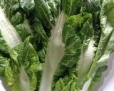 生高菜と厚切りベーコンの炒め物作り方1写真